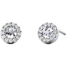 Michael Kors Premium Earrings - Silver/Transparent