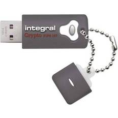 Integral Crypto Drive FIPS 197 Encrypted 64GB USB 3.0