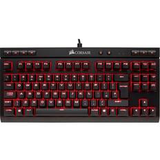 Tenkeyless (TKL) Keyboards Corsair K63 Compact Mechanical Cherry MX Red Gaming Keyboard (English)