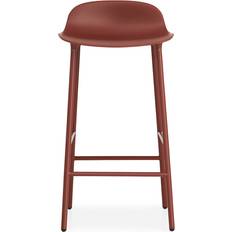 Normann Copenhagen Bar Stools Normann Copenhagen Form with Steel Legs Bar Stool 77cm