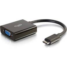 C2G HDMI Mini-VGA M-F 0.2m