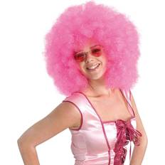 Bristol Mega Afro Wig - Pink