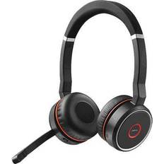 Jabra Active Noise Cancelling - On-Ear Headphones Jabra Evolve 75 SE MS Stereo, Link 380a