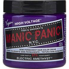 Purple Semi-Permanent Hair Dyes Manic Panic Classic High Voltage Electric Amethyst 118ml