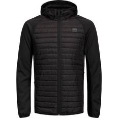 Jack & Jones Multi Quilted Jacket - Black