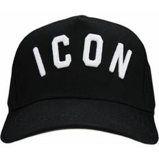 Black - Men Caps DSquared2 Icon Baseball Cap - Black