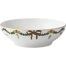 Royal Copenhagen Star Fluted Christmas Serving Bowl 26.5cm 2.2L