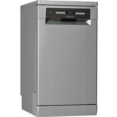 45 cm - Stainless Steel Dishwashers Hotpoint HSFO 3T223 W X UK Stainless Steel