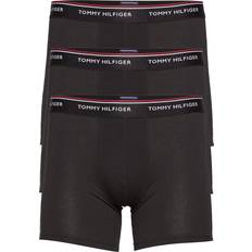 Tommy Hilfiger Men's Underwear Tommy Hilfiger Premium Essential Repeat Logo Trunks 3-pack - Black