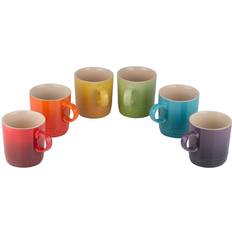 Stoneware Cups Le Creuset Rainbow Mug 35cl 6pcs