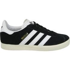 Best Trainers Adidas Kid's Gazelle - Core Black/Running White/Gold Metallic