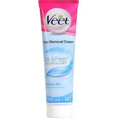 Best Depilatories Veet Silky Fresh Hair Removal Cream for Sensitive Skin 100ml