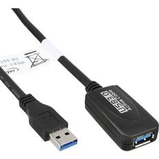 InLine Active Repeater USB A-USB B M-F 3.0 5m