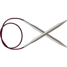 Knitpro Nova Metal Fixed Circular Needles 25cm 2mm