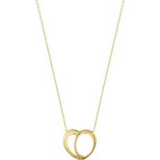 Georg Jensen Offspring Heart Pendant Necklace - Gold