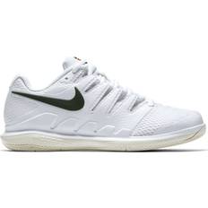 Nike Beige - Women Racket Sport Shoes Nike Air Zoom Vapor X HC W - White/Gorge Green/Light Cream