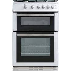 60cm - Silver Gas Cookers Montpellier MDG600LW Black, White, Silver