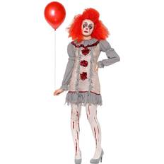 Smiffys Vintage Clown Lady Costume