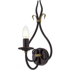 Gold Wall Lights Elstead Lighting Windermere Wall light