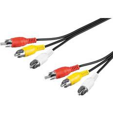 Goobay 50380 3RCA - 3RCA M-M 1.5m