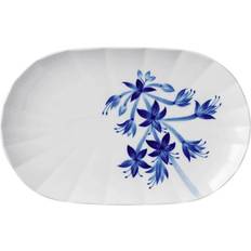 Royal Copenhagen Blomst Hosta Serving Dish