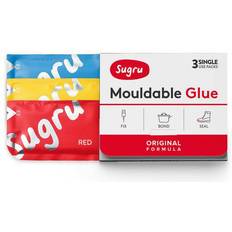 Red Mouldable Glues Sugru Mouldable Glue Original Formula Red, Yellow & Blue 3-pack