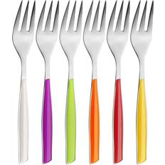 Orange Forks Bugatti Glamour Dessert Fork 20cm 6pcs