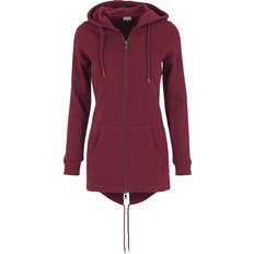 Urban Classics Sweat Parka - Burgundy