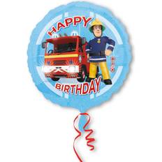 Amscan Foil Ballon Standard Fireman Sam Happy Birthday