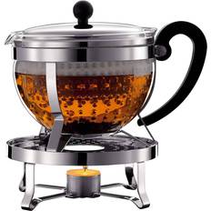 Bodum Chambord Set Rechaud Teapot 1.3L