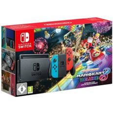 Nintendo Switch - Red/Blue - 2019 - Mario Kart 8 Deluxe