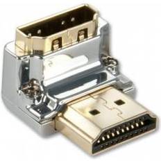 Lindy HDMI-HDMI M-F Angled Adapter