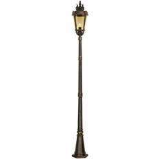 Glass Lamp Posts Elstead Lighting Baltimore Large Lamp Post 239cm