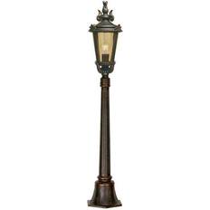 Glass Lamp Posts Elstead Lighting Baltimore Lamp Post 117cm