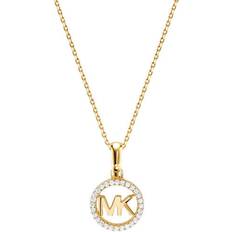 Michael Kors Premium Necklace - Gold/White