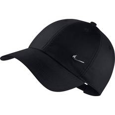 Best Caps Nike Metal Swoosh H86 Hat Unisex - Black/Metallic Silver