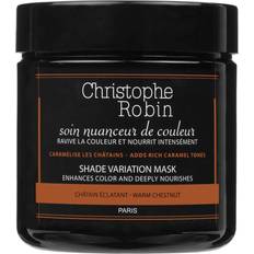 Straightening Hair Dyes & Colour Treatments Christophe Robin Shade Variation Mask Warm Chestnut 250ml