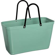 Hinza Shopping Bag Large (Green Plastic) - Olive Green