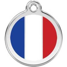 Red Dingo Enamel French Flag Large