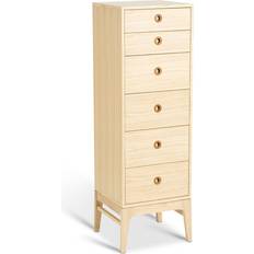 Mavis Höllviken White Pigmented Oak Chest of Drawer 42.5x134cm