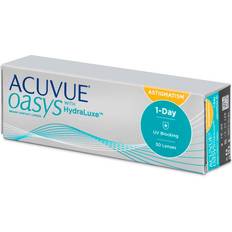 Contact lenses for astigmatism Johnson & Johnson Acuvue Oasys 1-Day with HydraLuxe for Astigmatism 30-pack