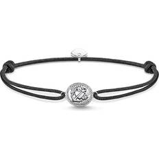 Thomas Sabo Little Secret Faith/Love/Hope Bracelet - Silver/Black