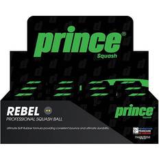 Prince Squash Balls Prince Rebel Double Yellow Dot 12-pack