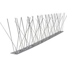 vidaXL Five Row Bird and Pigeon Spikes 6pcs