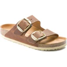 Birkenstock Arizona Big Buckle Oiled Leather - Cognac