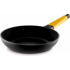 Yellow Frying Pans Castey Fundix 2.4 L 26 cm