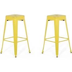 Beliani Cabrillo Bar Stool 76cm 2pcs