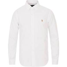 L Shirts Polo Ralph Lauren Button Down Oxford Shirt - White