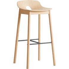 Oak Bar Stools Woud Mono Bar Stool 87.6cm