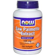 Glutenfree Weight Control & Detox Now Foods Saw Palmetto Extract 160mg 240 pcs